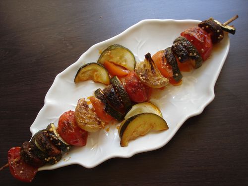 Brochettes de légumes au chorizo : Recette facile et savoureuse