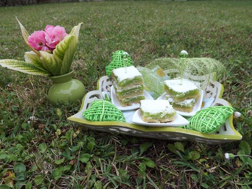Carrés au Citron VERT Faciles et Savoureux !