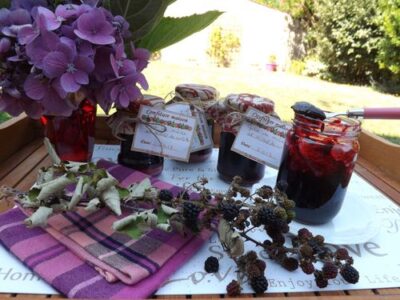 Gelée de mûres sauvages au parfum de violette : Recette authentique et savoureuse