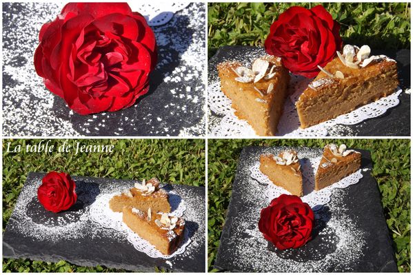 Fondant Savoureux à la Compote de Pommes et Pruneaux, Chocolat Café