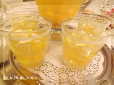 Sangria blanche aux agrumes : recette facile et savoureuse