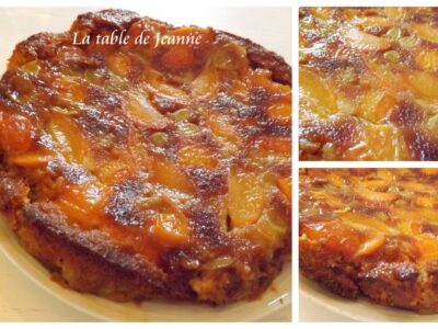 Gâteau Renversé aux Prunes et Raisins : Recette Facile et Savoureuse !