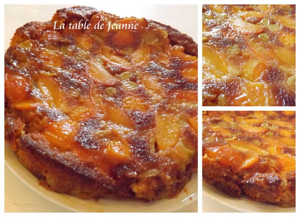 Gâteau Renversé aux Prunes et Raisins : Recette Facile et Savoureuse !