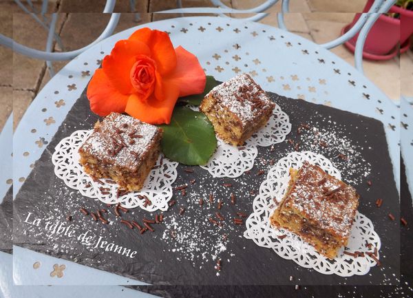 Blondie au café et chocolat : Recette facile et savoureuse