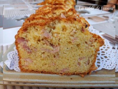 Cake jambon fromage savoureux : recette facile et rapide !