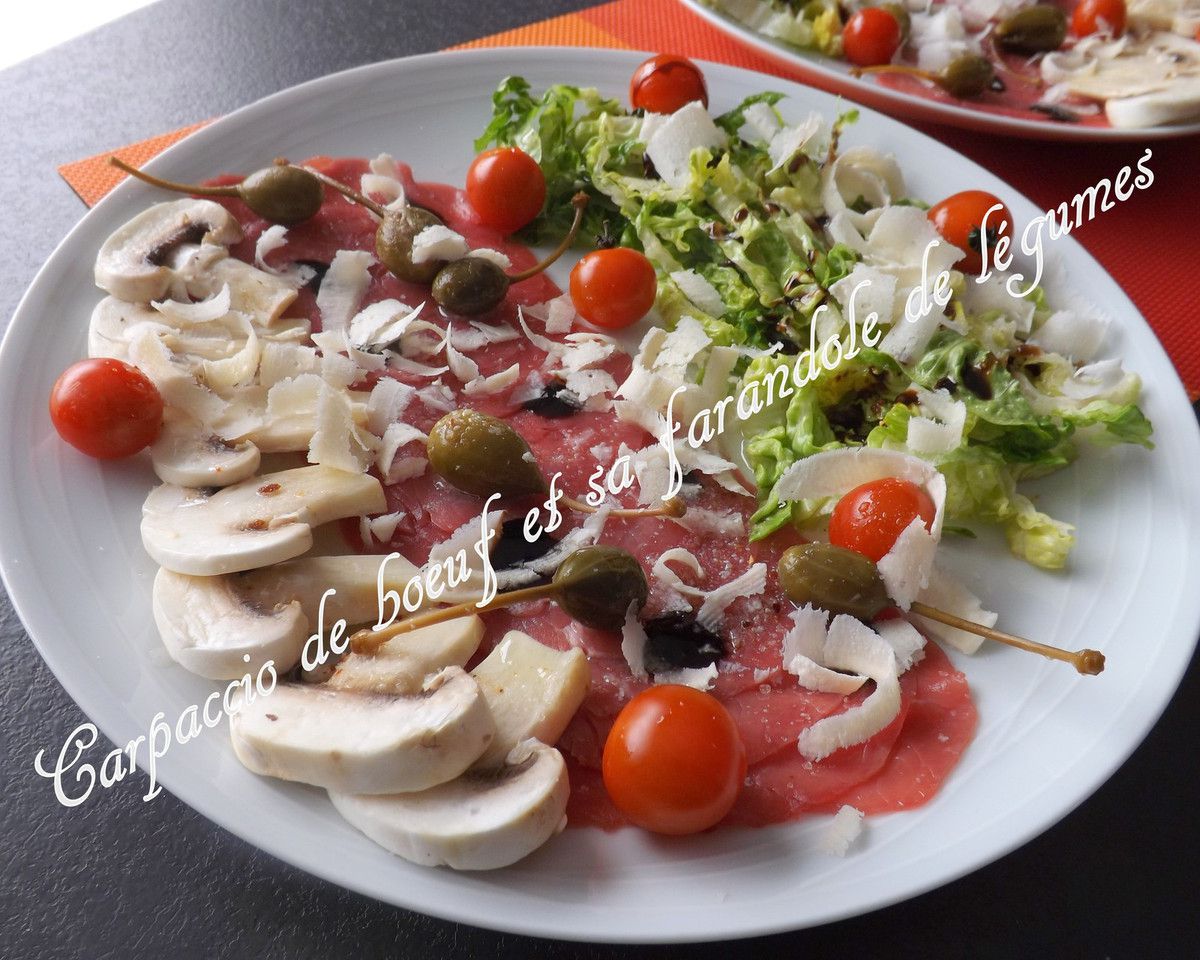 Carpaccio de Boeuf Savoureux : Recette Rapide et Élégante