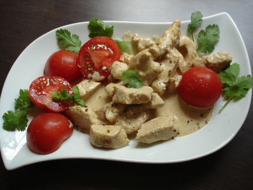 Recette facile : Escalope à la crème tandoori savoureuse