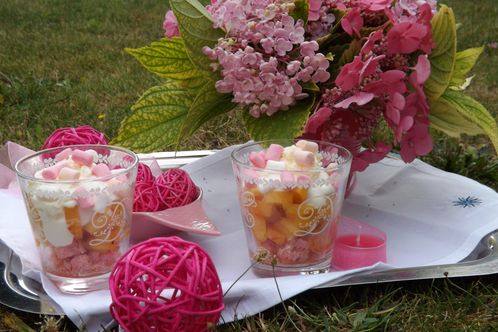 Pêches en verrines : Recette facile en 4 étapes !