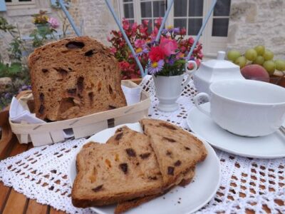 Recette facile : Pain gourmand aux abricots et chocolat