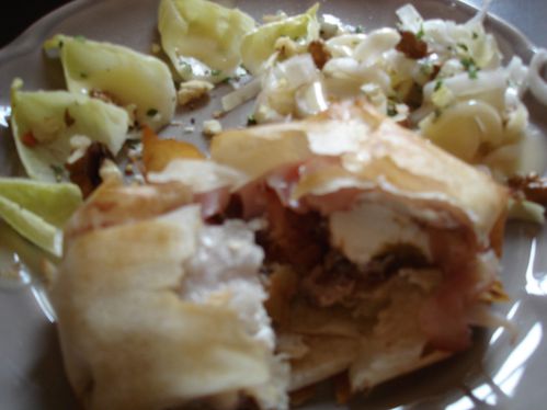 Recette facile : Croustades savoureuses au chèvre et jambon de pays