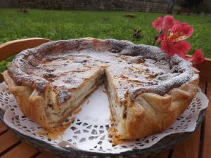 <strong>Tarte au fromage blanc, saveur cappuccino</strong>