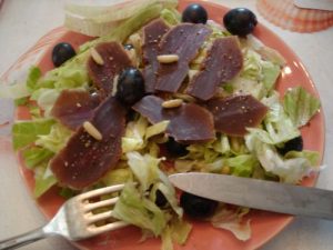 <strong>2 salades au magret séché pour le prix d'une !</strong>