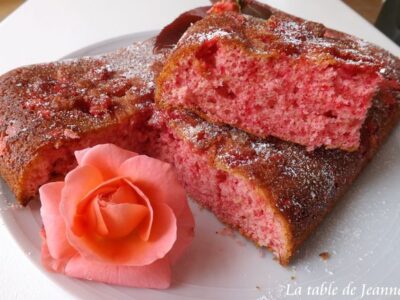 Gâteau aux pralines rose et moelleux : la recette facile !
