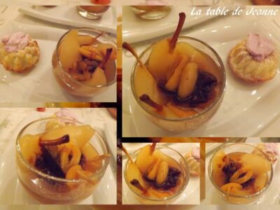 Recette Facile : Nage de Fruits au Vin Moelleux Savoureux