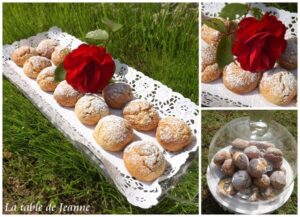 Boules « douceur » aux amandes – La table de Jeanne