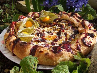 Tarte feuilletée aux fruits savoureuse et facile à réaliser