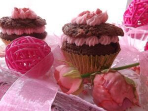 Cupcakes pralines et chocolat – La table de Jeanne