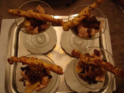 Recette Savoureuse : Confit de Pommes et Oignons au Foie Gras