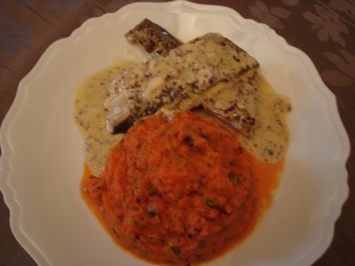 Bar au Four : Recette Savoureuse et Facile en Sauce Crème Moutarde