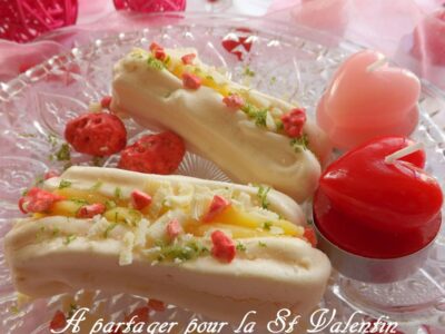 Recette facile : Croque citron-pralines-chocolat blanc pour la St Valentin