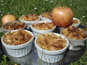 <strong>Crumble de fruits aux amandes</strong>