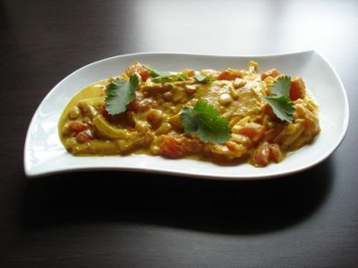 Recette facile : Filet de cabillaud savoureux à la crème de coco et curcuma