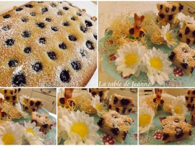 Recette facile : Financier GEANT aux mûres savoureux