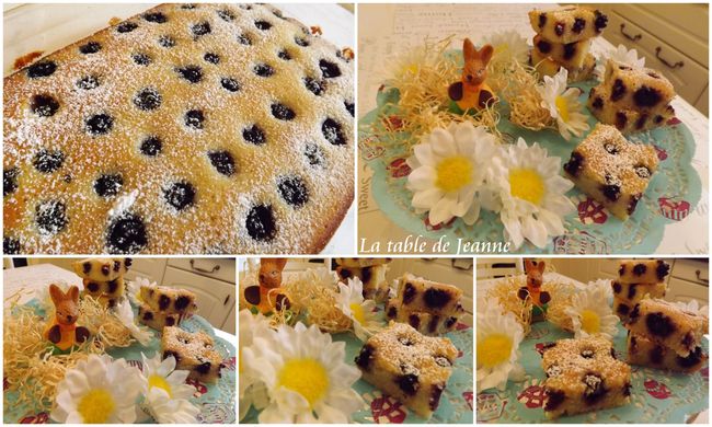 Recette facile : Financier GEANT aux mûres savoureux