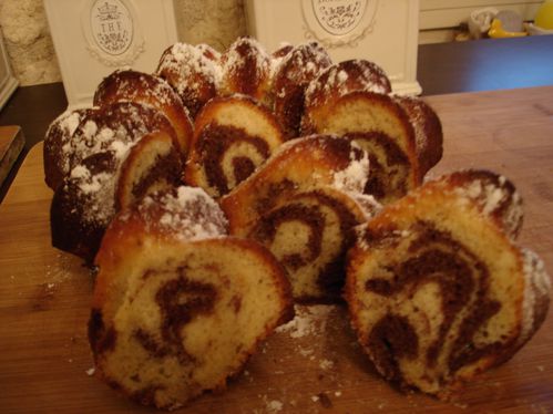 Gâteau Marbré Chocolat/Café : Recette Facile et Savoureuse