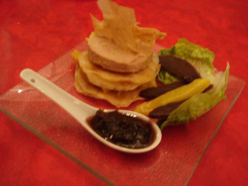 Millefeuille de foie gras et mangue : Recette facile et savoureuse