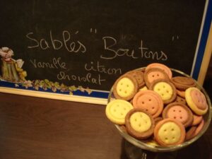 Sablés boutons pour petits et grands gourmands