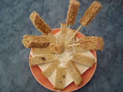 Recette facile : Sucettes de canard aux noix en 3 étapes