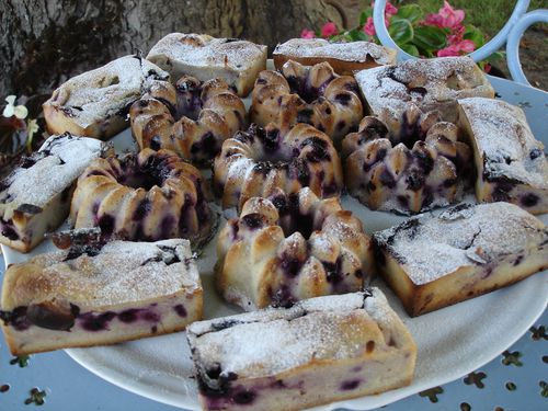 Recette facile : Tarte ultra fondante aux myrtilles sauvages sans beurre