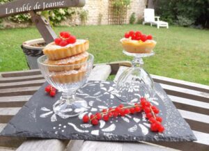 <strong>Financiers à la mangue et aux groseilles</strong>