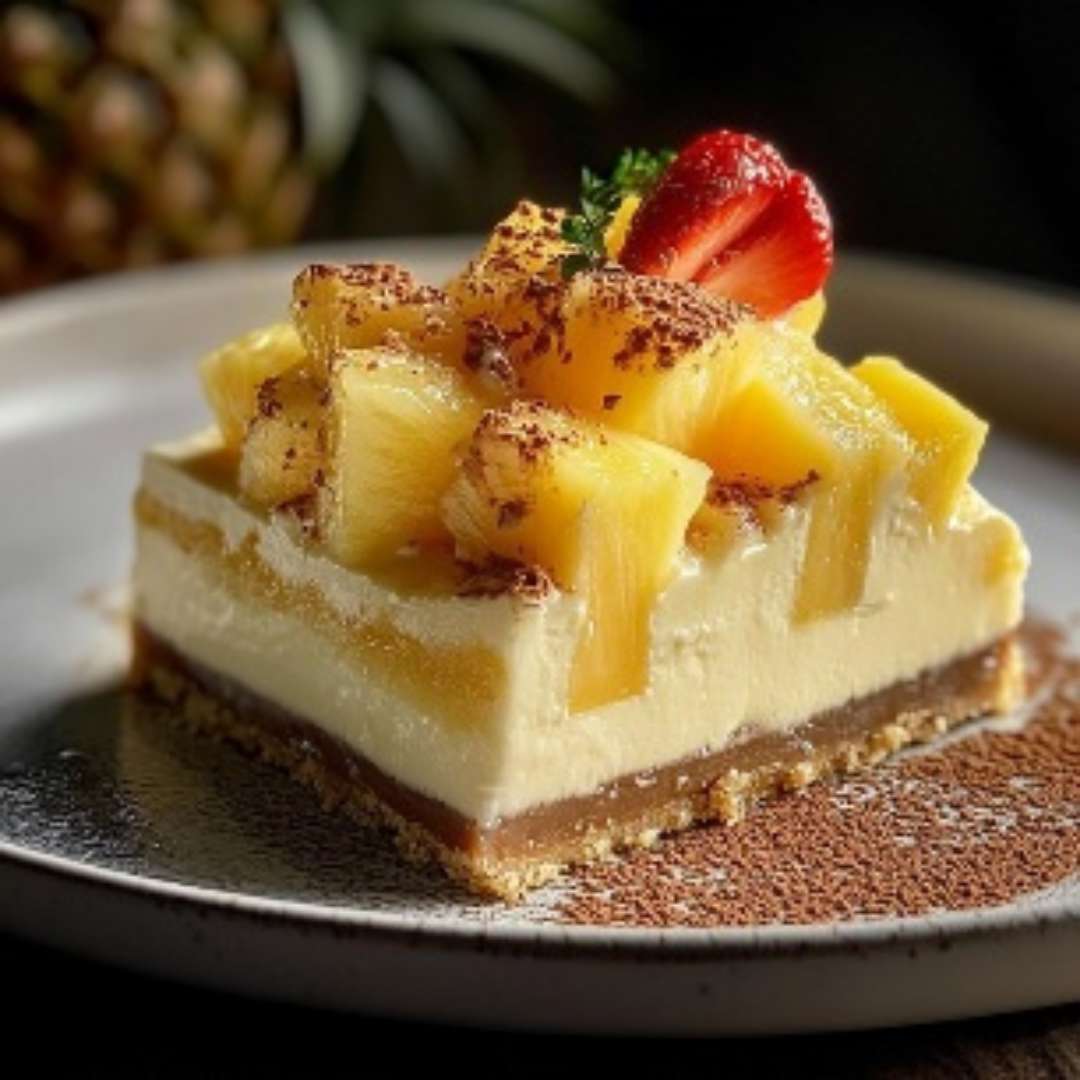 Cheesecake Ananas Tropical