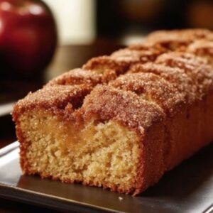 Pain Donut au Cidre Épicé avec Croûte de Sucre à la Cannelle Ingrédients : 1 tasse de farine tout usage 1 cuillère à café de levure chimique 1 cuillère à café de bicarbonate de soude 1 cuillère à café de cannelle cuillère à café de muscade cuillère à café de sel tasse de beurre non salé, ramolli tasse de sucre en poudre 2 gros œufs tasse de cidre de pomme tasse de crème aigre 1 cuillère à café dextrait de vanille 2 cuillères à soupe de beurre fondu pour garnir tasse de mélange sucre-cannelle pour garnir Instructions : Préchauffez le four à 175C 350F. Graissez un moule à cake de 23x12 cm 9x5 pouces et réservez. Dans un bol moyen, mélangez la farine, la levure chimique, le bicarbonate de soude, la cannelle, la muscade et le sel. Dans un grand bol, crémez ensemble le beurre ramolli et le sucre jusquà obtenir un mélange léger et mousseux. Ajoutez les œufs, un à la fois, en battant bien après chaque ajout. Ajoutez le cidre de pomme, la crème aigre et lextrait de vanille aux ingrédients humides, et mélangez jusquà homogénéité. Incorporez progressivement les ingrédients secs aux ingrédients humides, en mélangeant juste ce quil faut pour combiner. Évitez de trop mélanger. Versez la pâte dans le moule préparé en lissant la surface. Enfournez pour 50 à 55 minutes, ou jusquà ce quun cure-dent inséré au centre en ressorte propre. Sortez le pain du four et laissez-le refroidir dans le moule pendant 10 minutes. Ensuite, transférez-le sur une grille. Tant que le pain est encore chaud, badigeonnez le dessus avec le beurre fondu et saupoudrez généreusement avec le mélange sucre-cannelle. Laissez le pain refroidir complètement avant de le trancher et de le servir. Temps de Préparation : 15 minutes Temps de Cuisson : 55 minutes Temps Total : 1 heure 10 minutes Valeur Énergétique : 320 kcal Portions : 10 tranches #Recette #PâtisserieMaison #CidreDePomme #DessertAutomnal #PainAuCidre #Gourmandise #PainSucré #CuisineFrançaise #SaveursDAutomne #RecetteFacile #PainÉpicé #SucreCannelle #MangerMieux #InspirationCulinaire #RecetteDAutomne #GoûtDeLAutomne #PlatsConfort #CuisineFaitMaison #DouceurSucrée #TempsDesPommes