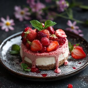 Bavarois Fraises Spéculoos : Délice facile à faire