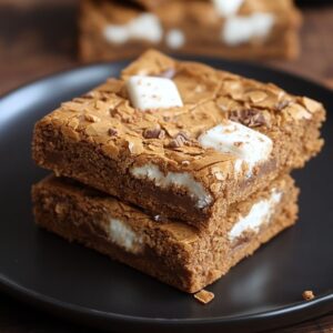 Biscoff Blondies Chocolat Blanc