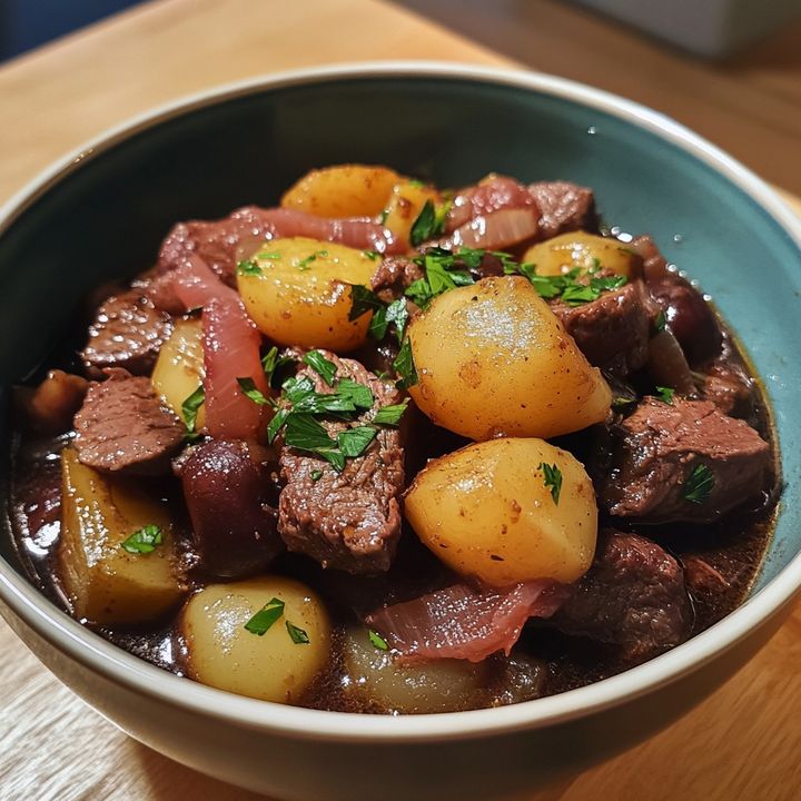 Boeuf Bourguignon Savoureux