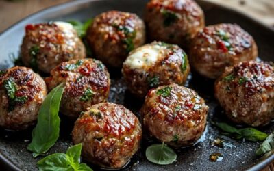 Boulettes Mozzarella Fondantes : Recette Facile