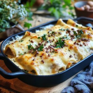 Cannellonis Savoureux à la Béchamel