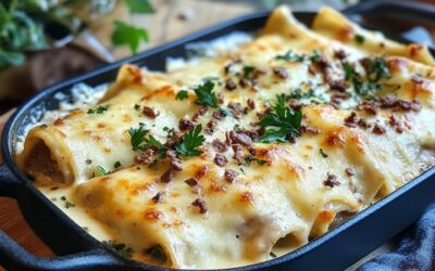 Cannellonis Savoureux à la Béchamel