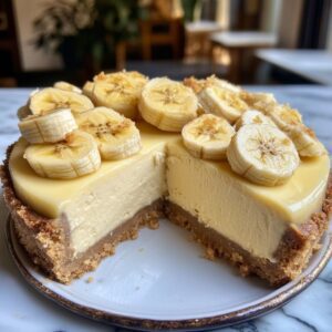 Cheesecake Banane Crémeux