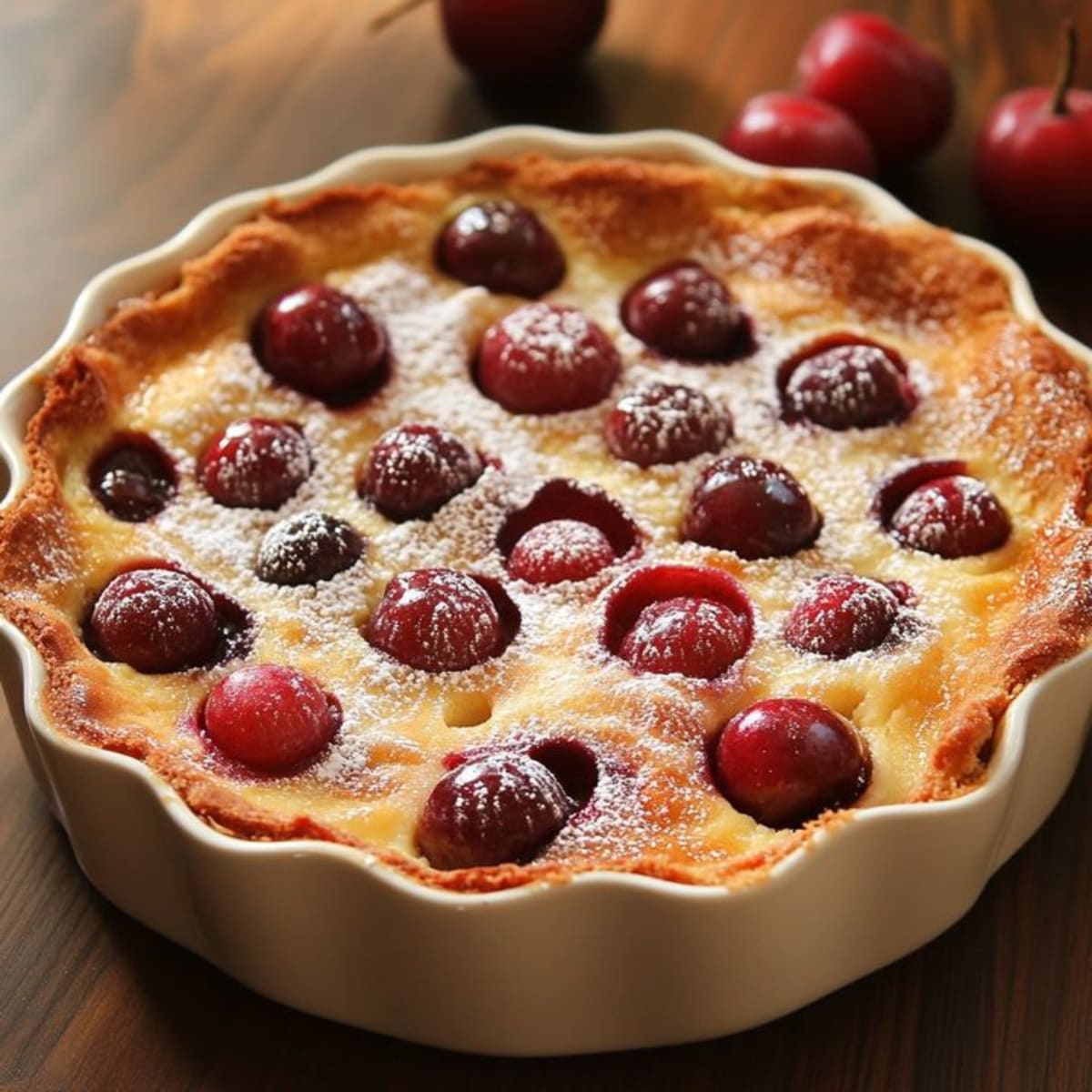 Clafoutis Cerises Classique : Recette Facile et Délicieuse