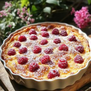 Clafoutis Coco Framboises : Dessert Gourmand Éclatant