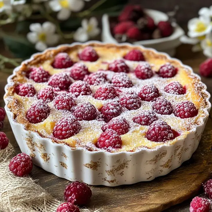 Clafoutis Framboise Coco