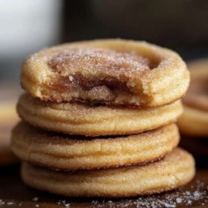 Recette de Cookies Churros à la Cannelle et au Sucre Ingrédients : 1 tasse de beurre non salé, ramolli 1 tasse de sucre en poudre 1/2 tasse de sucre brun, bien tassé 2 gros œufs 1 cuillère à café dextrait de vanille 2 1/2 tasses de farine tout usage 1 cuillère à café de bicarbonate de soude 1/2 cuillère à café de sel 2 cuillères à café de cannelle moulue 1/4 tasse de sucre pour enrober 1/2 cuillère à café de cannelle moulue pour enrober 1 tasse de pépites de chocolat ou morceaux de chocolat pour garnir Instructions : Préchauffez votre four à 175C et tapissez une plaque à pâtisserie de papier sulfurisé. Dans un grand bol, crémez ensemble le beurre, le sucre en poudre et le sucre brun jusquà obtenir un mélange léger et mousseux. Ajoutez les œufs un à un, en battant bien après chaque ajout. Incorporez lextrait de vanille. Dans un autre bol, mélangez la farine, le bicarbonate de soude, le sel et 2 cuillères à café de cannelle moulue. Ajoutez progressivement les ingrédients secs au mélange humide, en mélangeant jusquà ce quils soient juste combinés. Dans un petit bol, mélangez le 1/4 de tasse de sucre et 1/2 cuillère à café de cannelle moulue pour lenrobage. Prenez une cuillère à soupe de pâte, aplatissez-la, placez quelques pépites de chocolat ou un morceau de chocolat au centre, puis refermez la pâte autour du chocolat pour lenfermer. Roulez les boules de pâte garnies dans le mélange de sucre et de cannelle, puis disposez-les sur la plaque préparée. Faites cuire pendant 10 à 12 minutes, ou jusquà ce que les bords soient légèrement dorés. Laissez refroidir les cookies sur la plaque pendant quelques minutes avant de les transférer sur une grille pour les laisser refroidir complètement. Temps de Préparation : 20 minutes Temps de Cuisson : 12 minutes Temps Total : 32 minutes Calories : 180 kcal Portions : 24 cookies #cookieschurros #recettegourmande #sucrecannelle #cookiesmaison #patisserieplaisir #cuisinefacile #dessertauthentique #patisserieplaisir #deliceaufour #chocolatchaud #miamcookies #gourmandisesucrée #douceurscannelle #cookieparfait #gateaumaison #cuisinesimple #douceurgourmande #faitmaisonavecamour #recettesimple #plaisirsgourmands #dessertfacile