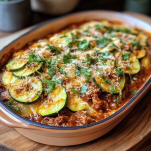 Courgettes Bolognaise Fondantes