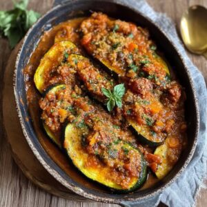 Courgettes Bolognaise Savoureuses