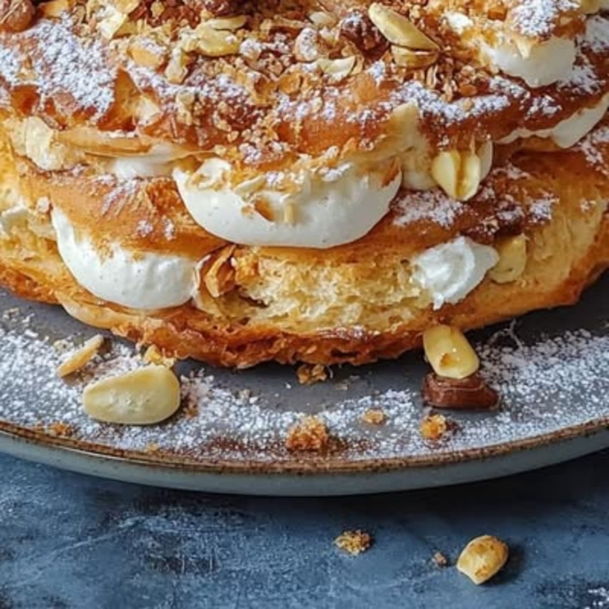 Délicieux Paris-Brest Noisettes et Praliné2